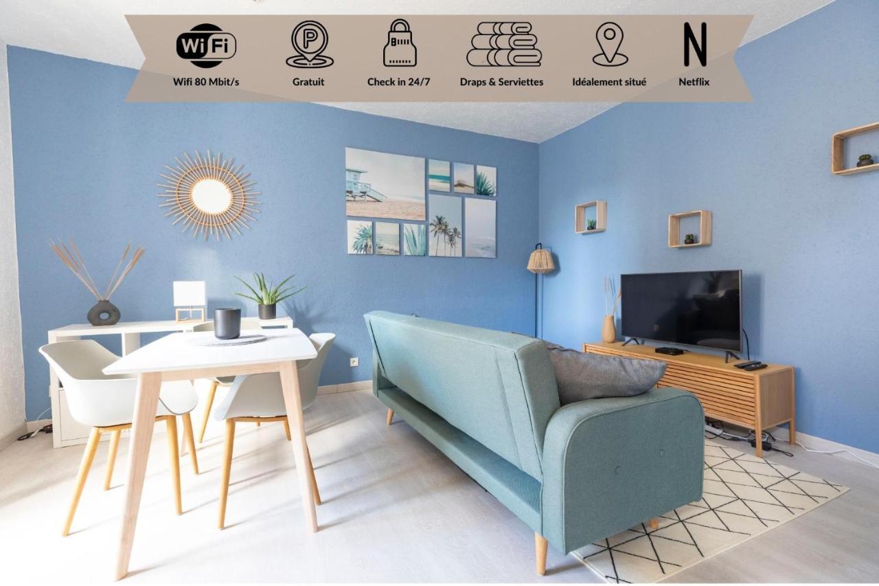 Cosy T2 Renove, Proche Centre-Ville-Fibre/Netflix Montlucon Bagian luar foto